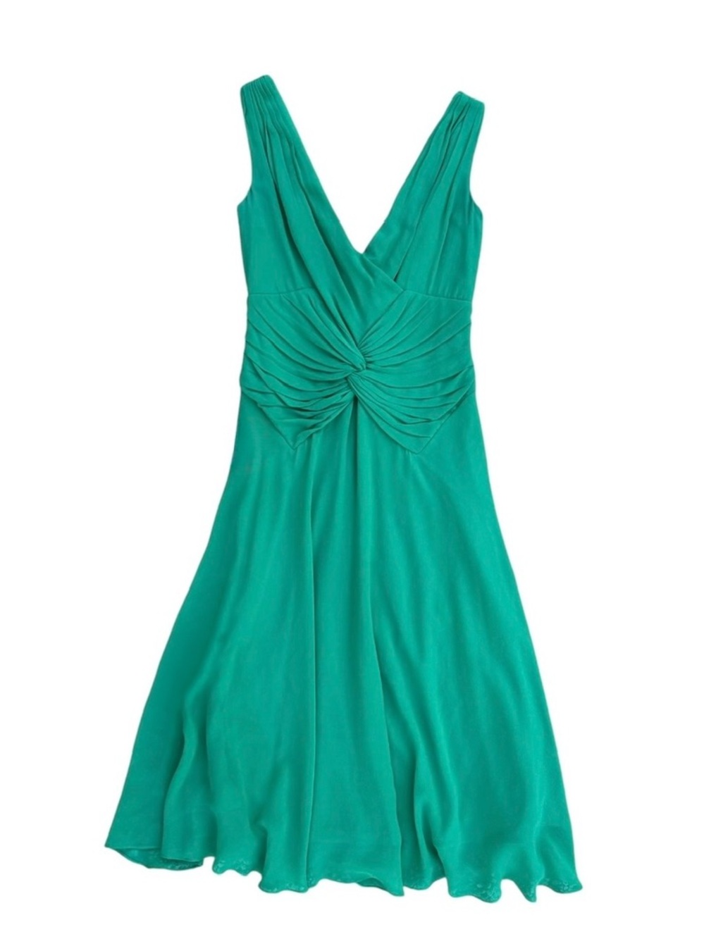 Tadashi Silk Knotted Dress